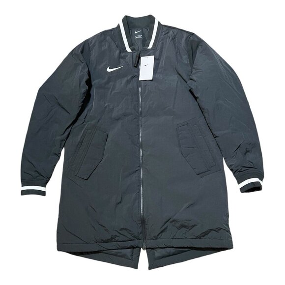 Nike Baseball Stock Dugout Jacket Coat Anthracite Gray Men's Size